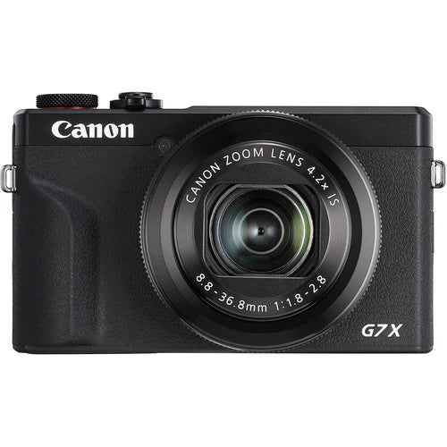 Canon PowerShot G7 X Mark III – Black | 20.1MP 4K Vlogging Camera with Wi-Fi & Bluetooth