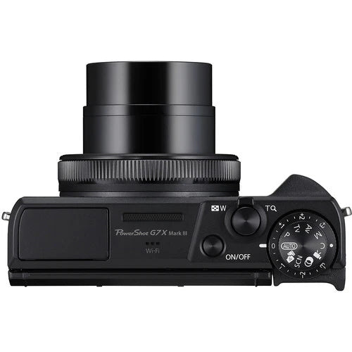 Canon PowerShot G7 X Mark III – Black | 20.1MP 4K Vlogging Camera with Wi-Fi & Bluetooth